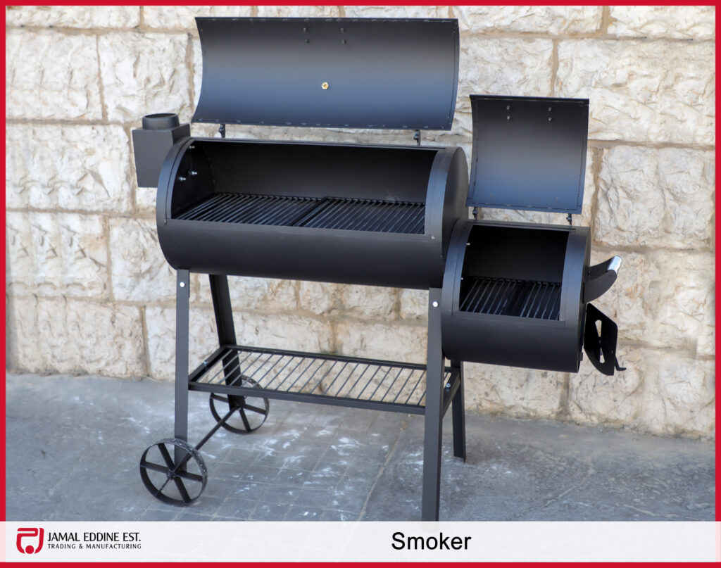 wrought iron outdoor grill (barbeque or bbq)
