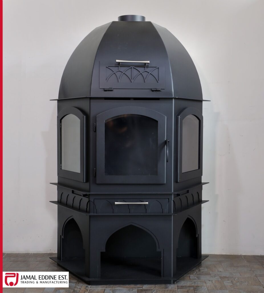 customized indoor chimney oven heater fired by wood