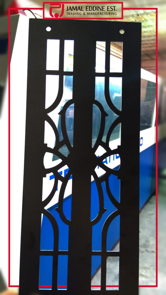 laser cut designs and decorative styles on wrought iron or steel