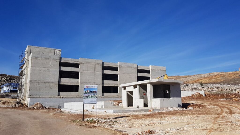 New Jamal Eddine headquarters construction site in Lebanon 