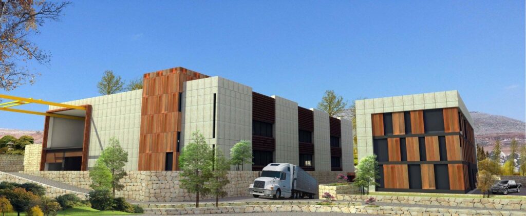 final design for new Jamal Eddine headquarters Lebanon