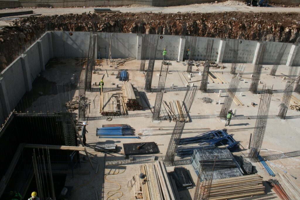 Jamal Eddine Est construction site in Lebanon for new headquarters